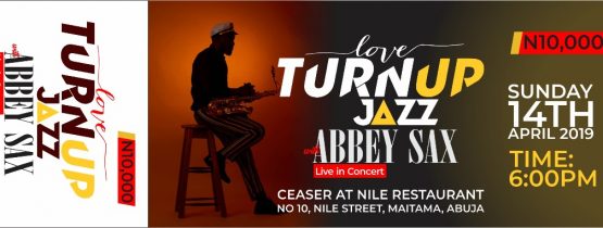 LOVE TURN UP JAZZ with ABBEY SAX